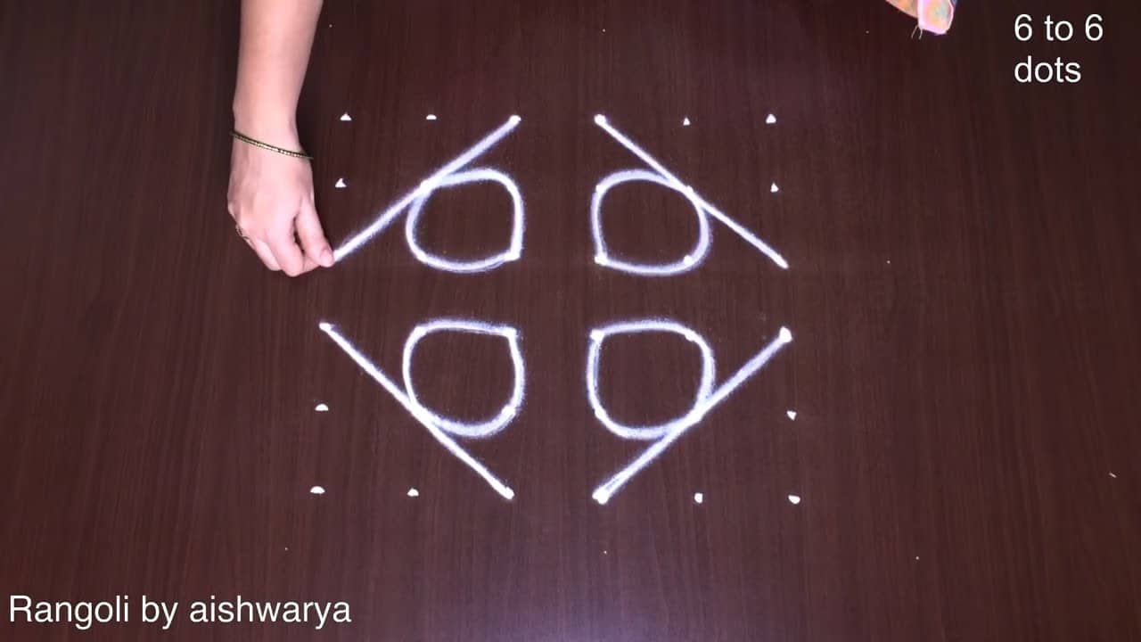 Creative Diya Modern Art Designs Kolam