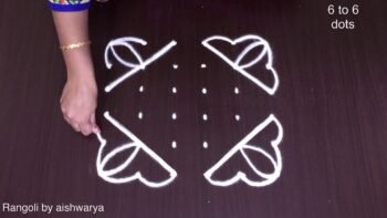 Creative Easy Butterfly Beginners Beautiful Kolam