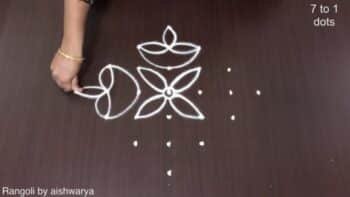 Creative Easy Deepala Muggulu