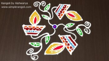 Creative Easy Rangoli Kolam