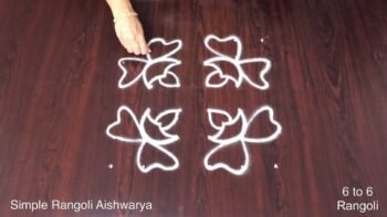 Creative Latest Easy Daily Aishwarya Muggulu