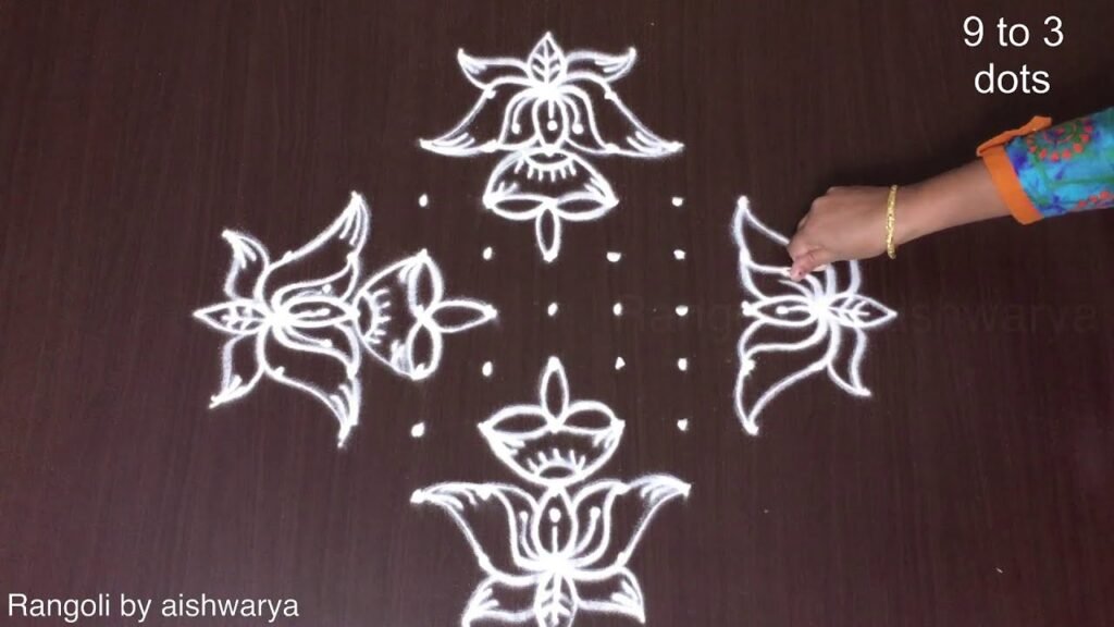 lotus kolam