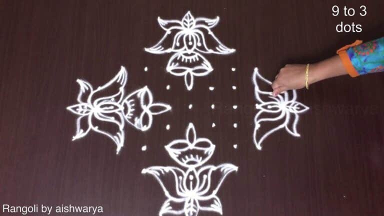 lotus kolam