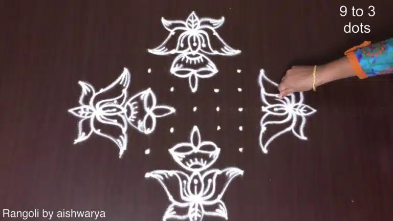 lotus kolam