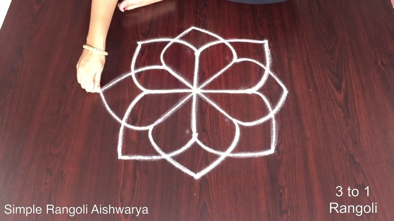 Creative Muggulu Designs for Festivals