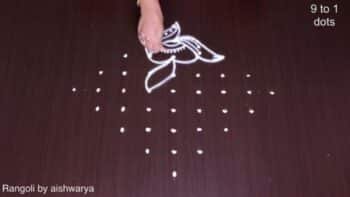 Creative Nine Dots Muggulu