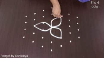 Creative Pattern Rangoli Design
