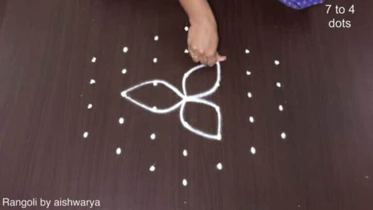 Creative Pattern Rangoli Design