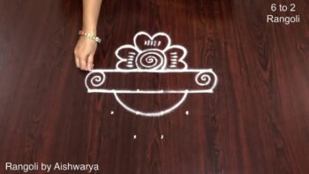 Creative Peacock Kolam