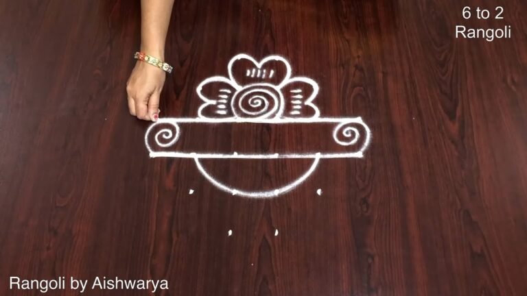 peacock kolam