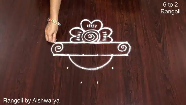 peacock kolam