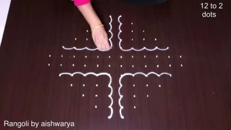 butterfly rangoli