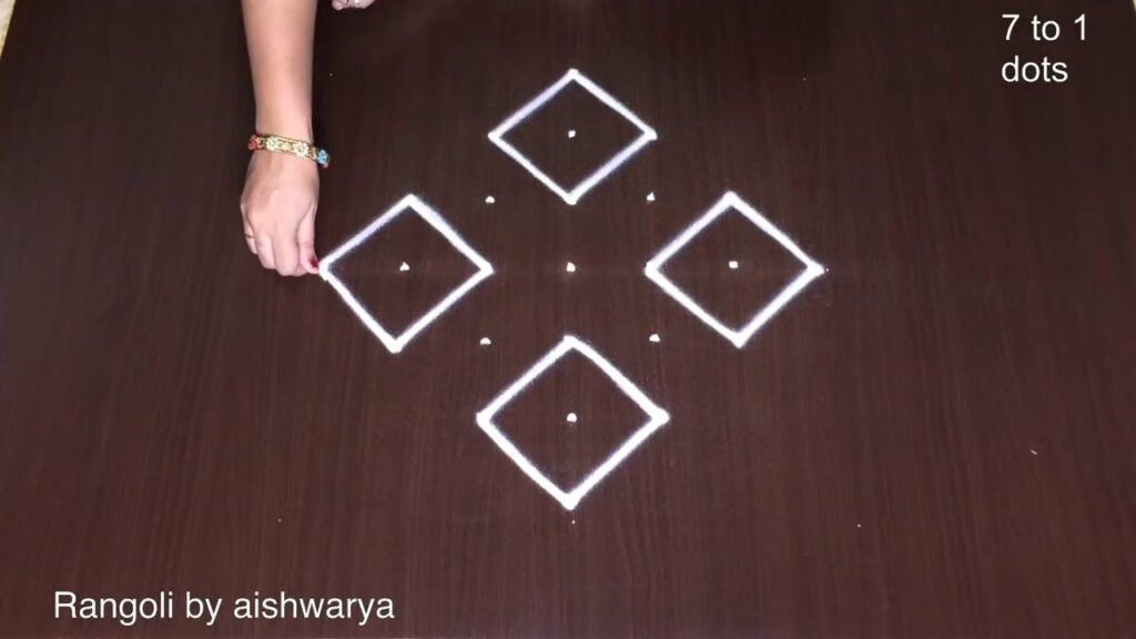 daily rangoli for beginners