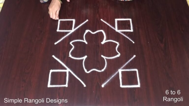 latest rangoli design
