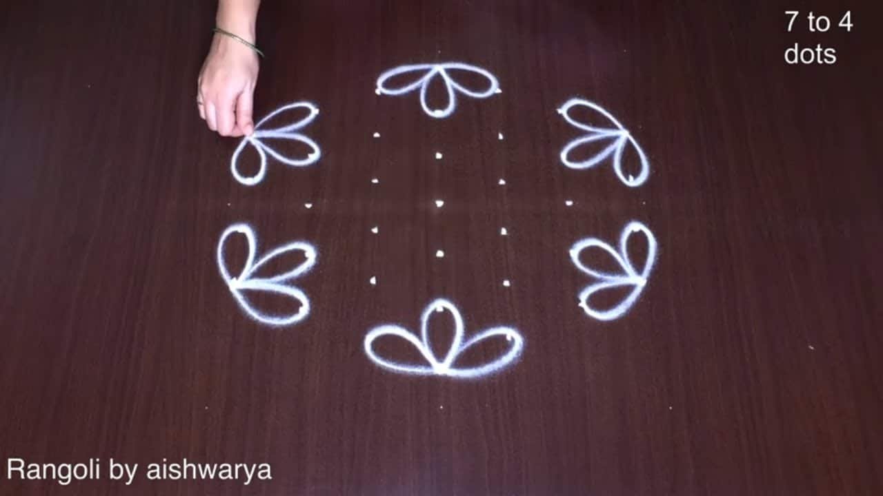 Daily Purpose Muggulu 7 to 4