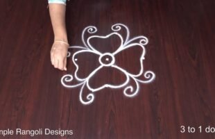 Daily Rangoli Designs Easy Border