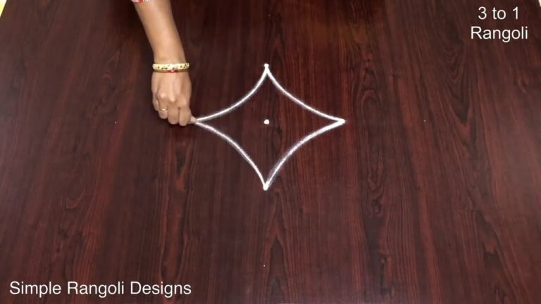 daily rangoli for beginners