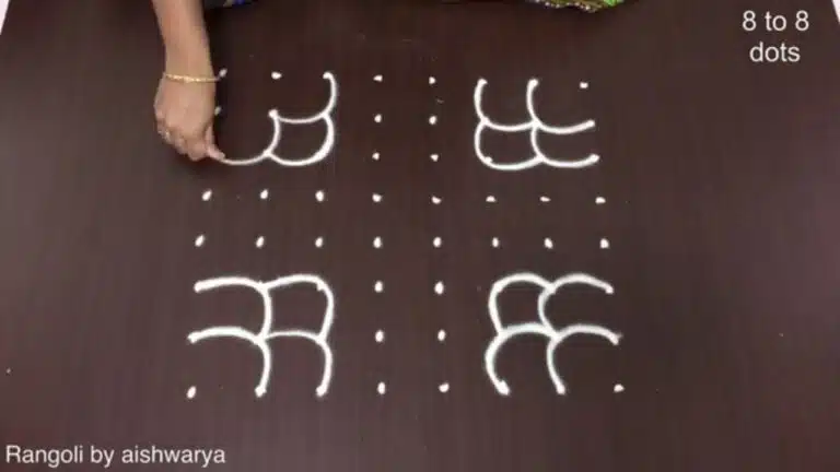 8×8 dots muggulu