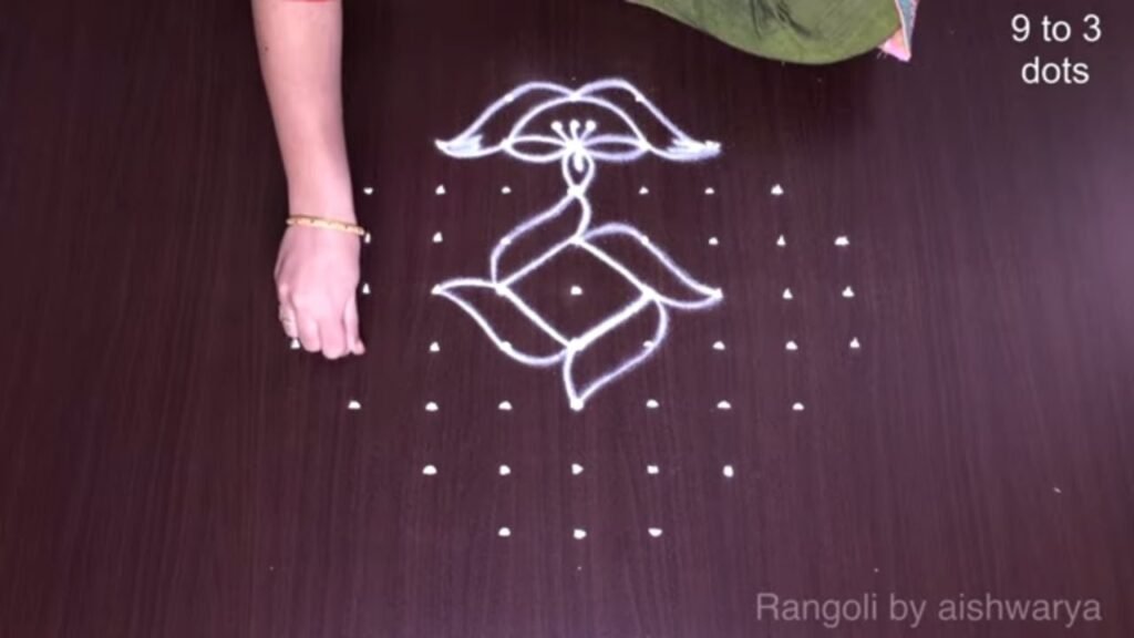 diya rangoli
