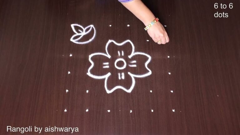 apartment flower kolam