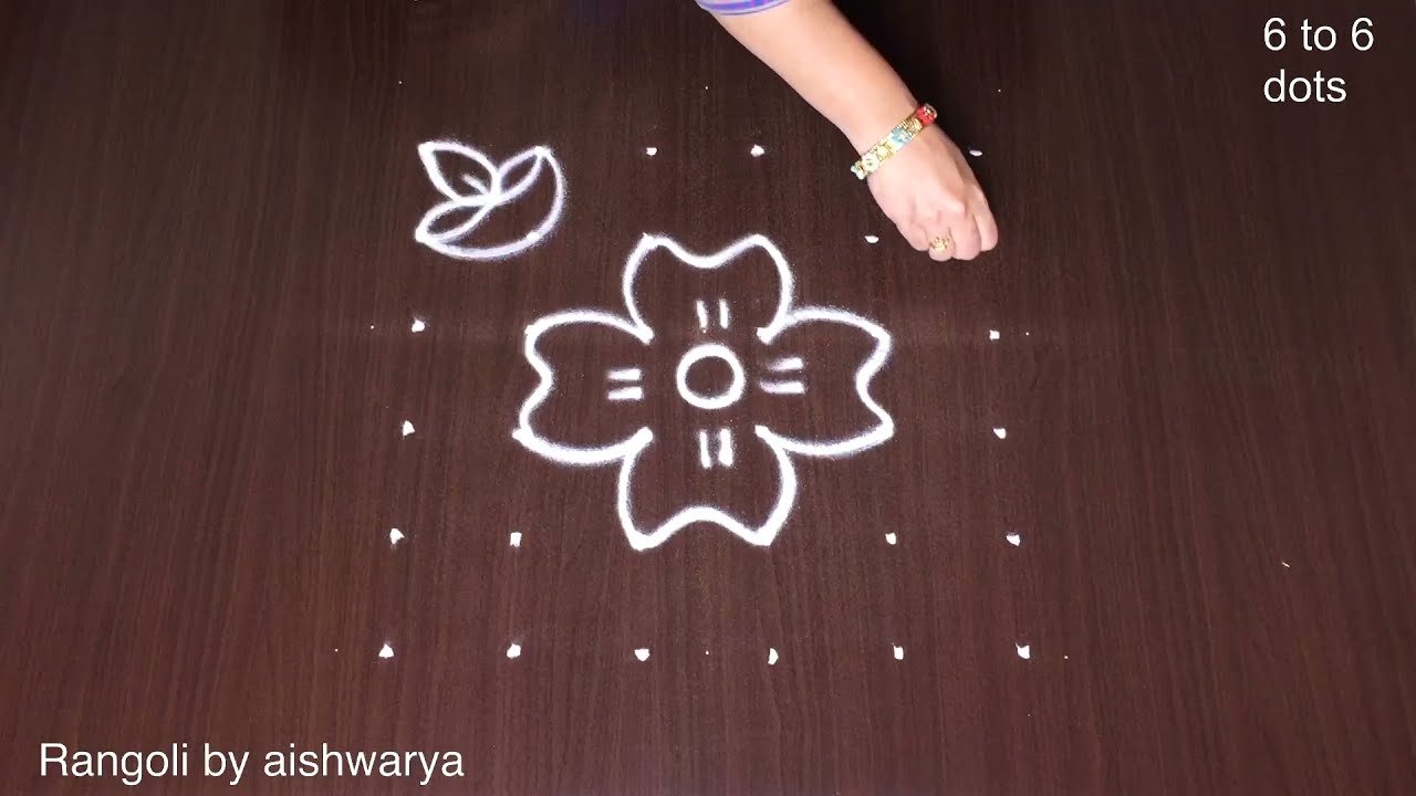 Daily Use Flower Apartment Designs Kolam