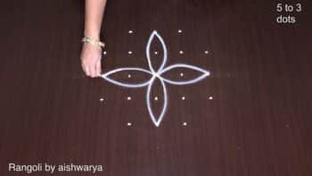 Daily Use Kolam for Beginners