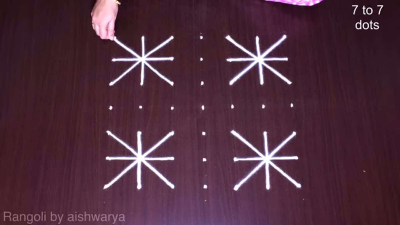 Daily Use Rangoli Design