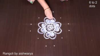 Dasara Special 6x2x2 Vijayadashami Durga Kolam