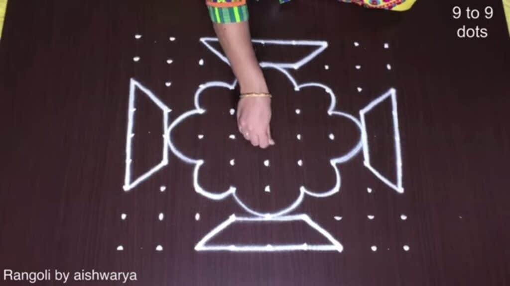 Dasara rangoli