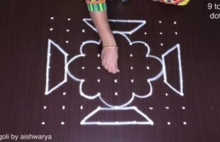 Dasara Special Rangoli Very Easy