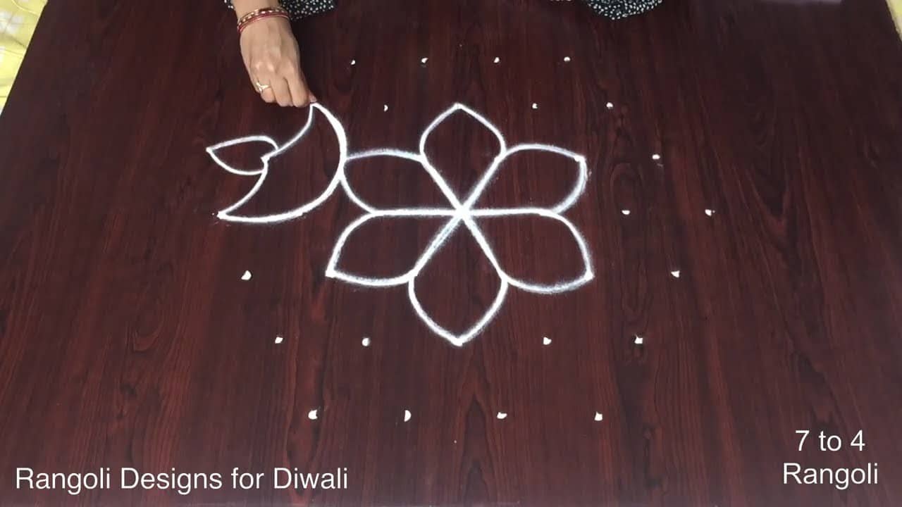 Deepalu Muggulu Designs