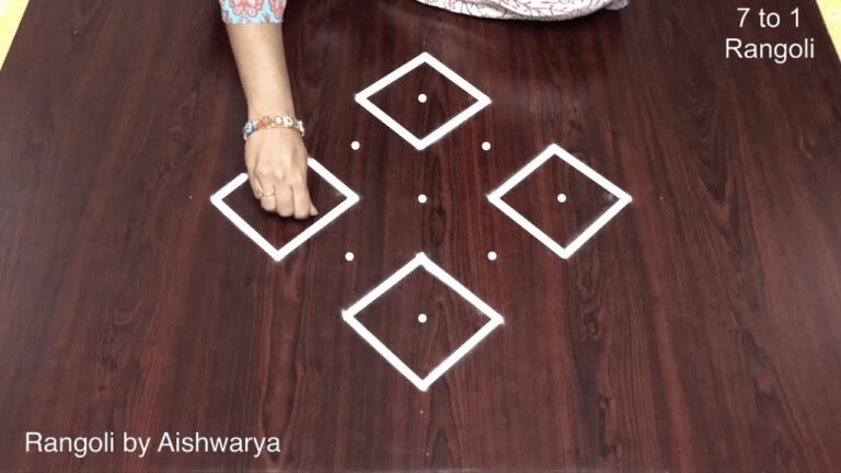 Deepam Muggulu for Diwali