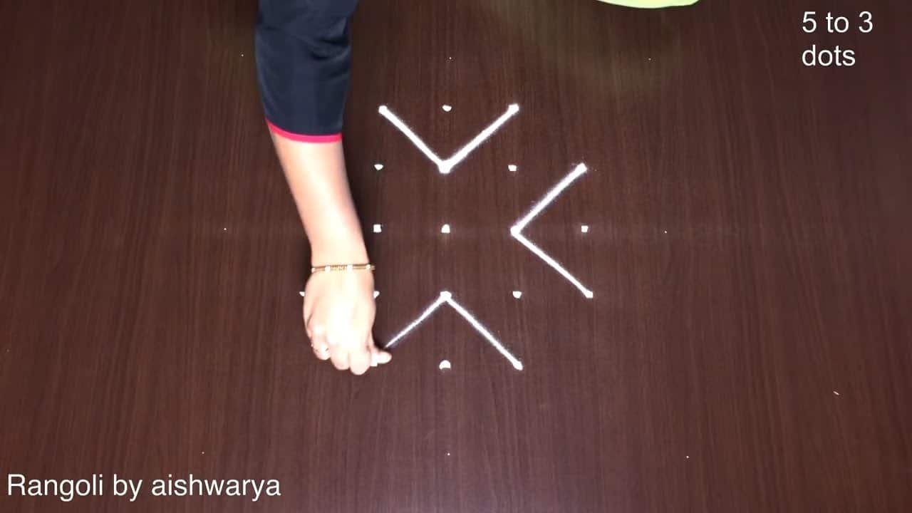 Deepam Muggulu for Festival