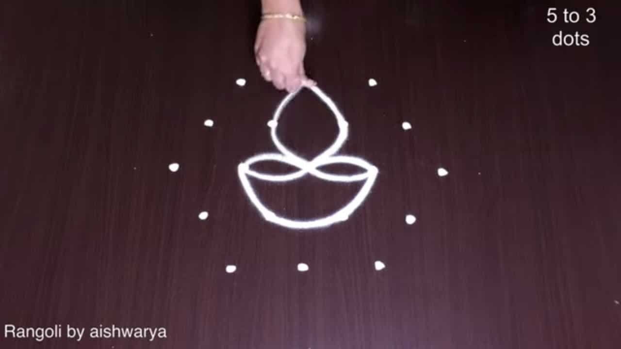 Deepam Rangoli Muggulu Small