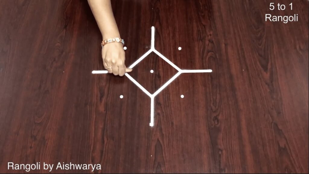 Deepavali kolam