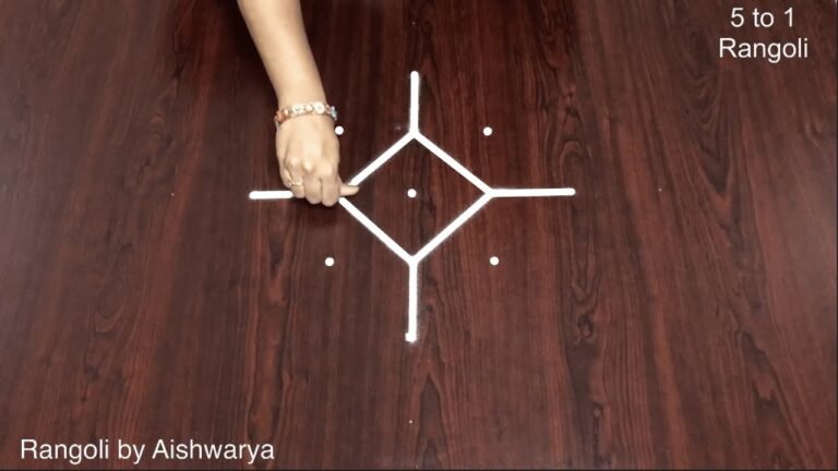 Deepavali Kolam Designs