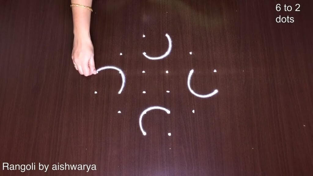 Diwali diya kolam