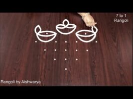 Deepavali Simple Rangoli