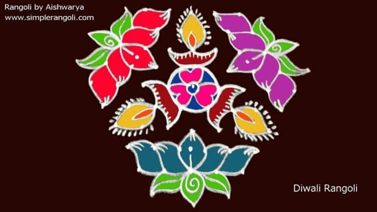 Deepavali muggulu