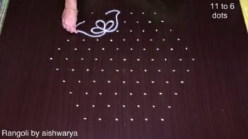 Desara Special Flower Kolam