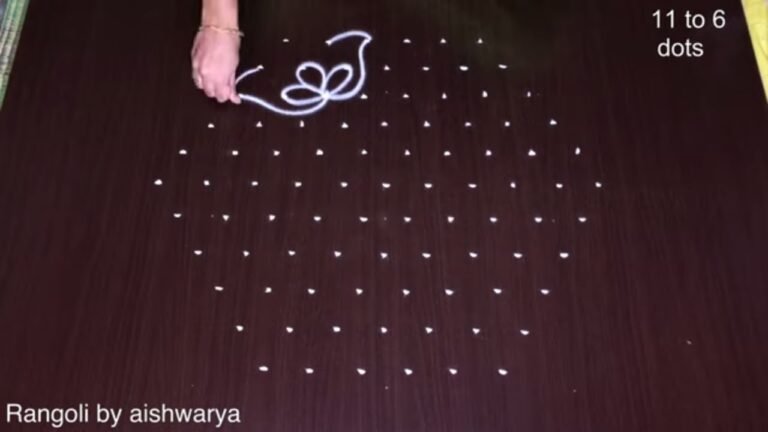 Desara Special Flower Kolam