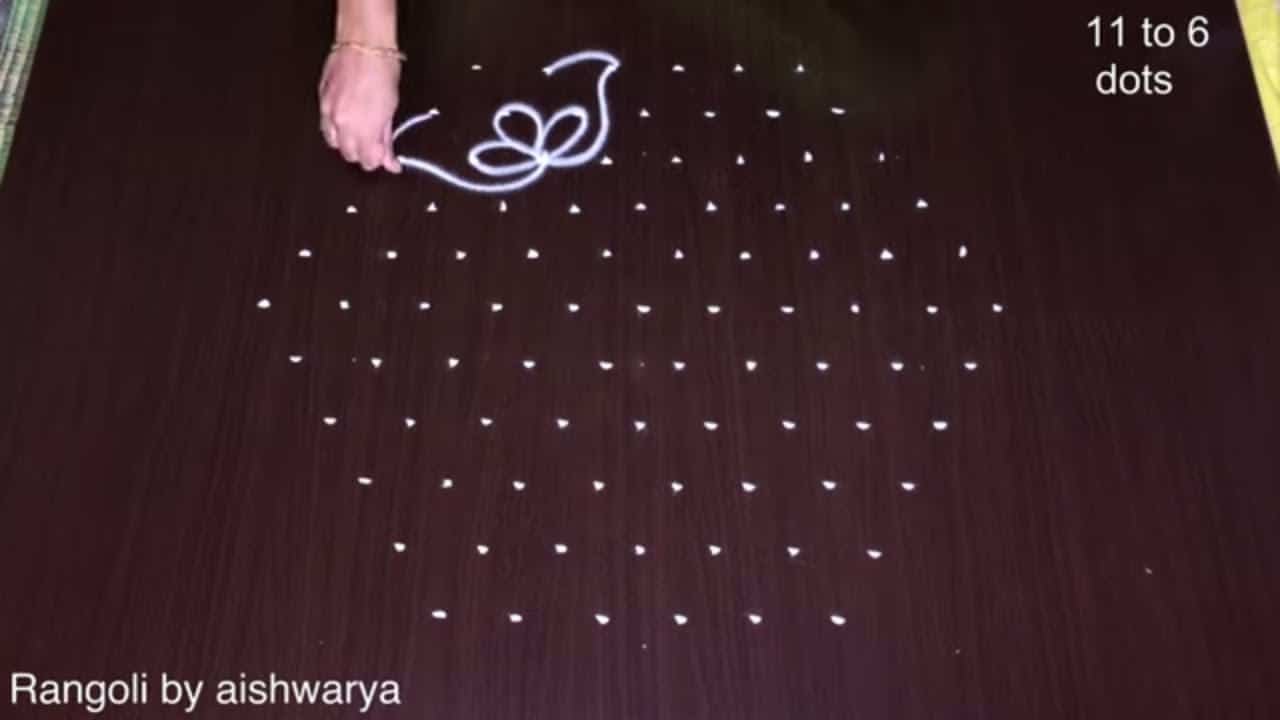 Desara Special Flower Kolam