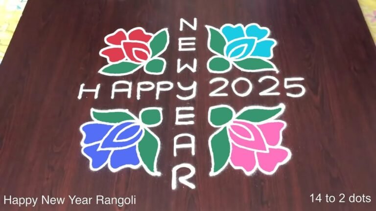 New Year muggulu