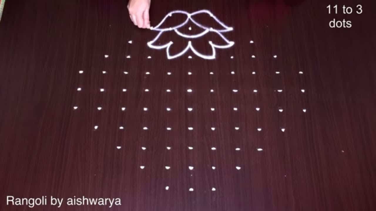 Designer Muggulu Latest Birds