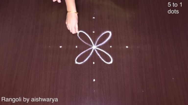 Dhanteras kutti kolam
