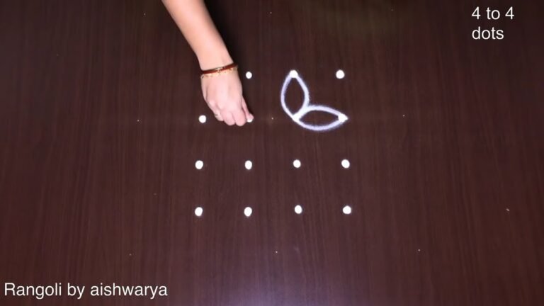Dhanurmasam geethala rangoli