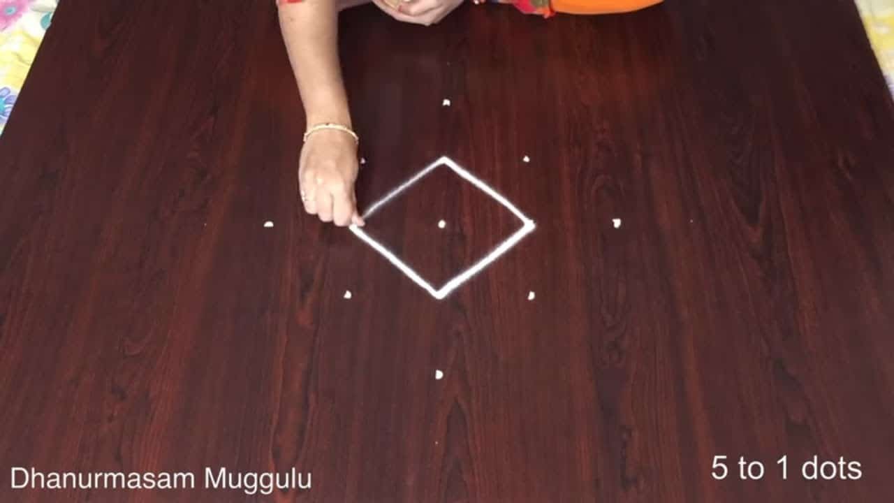 Dhanurmasam Muggulu Easy