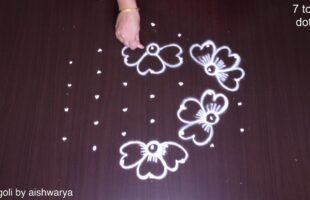 Different Beginners Small Deepam Muggulu