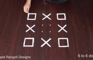 Different Designs Dots Festival Rangoli Muggulu