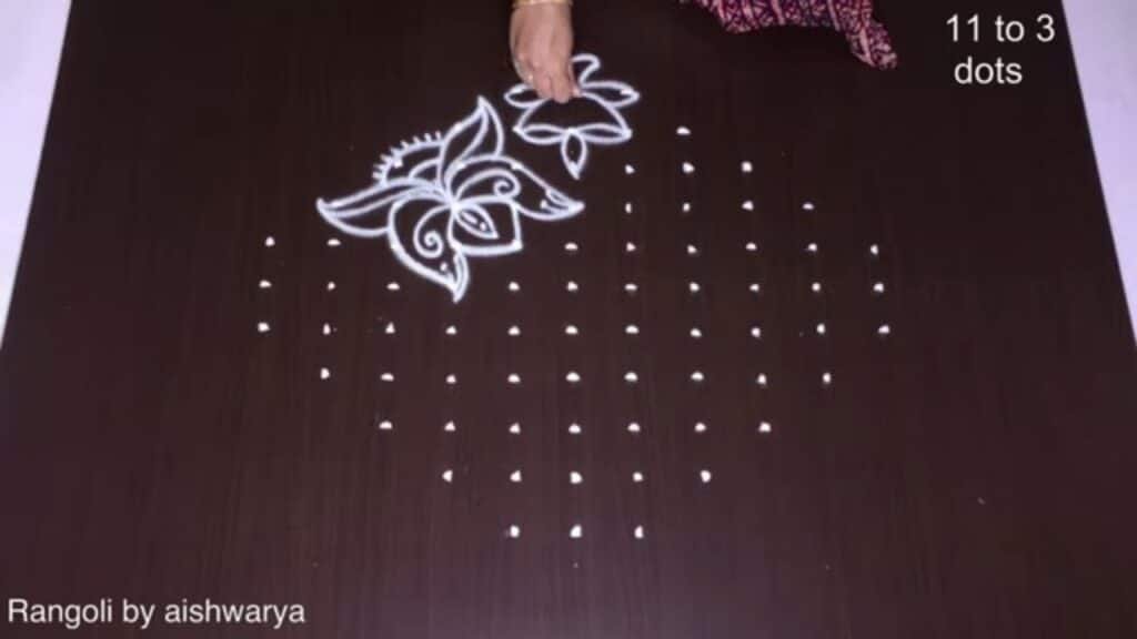 diya rangoli